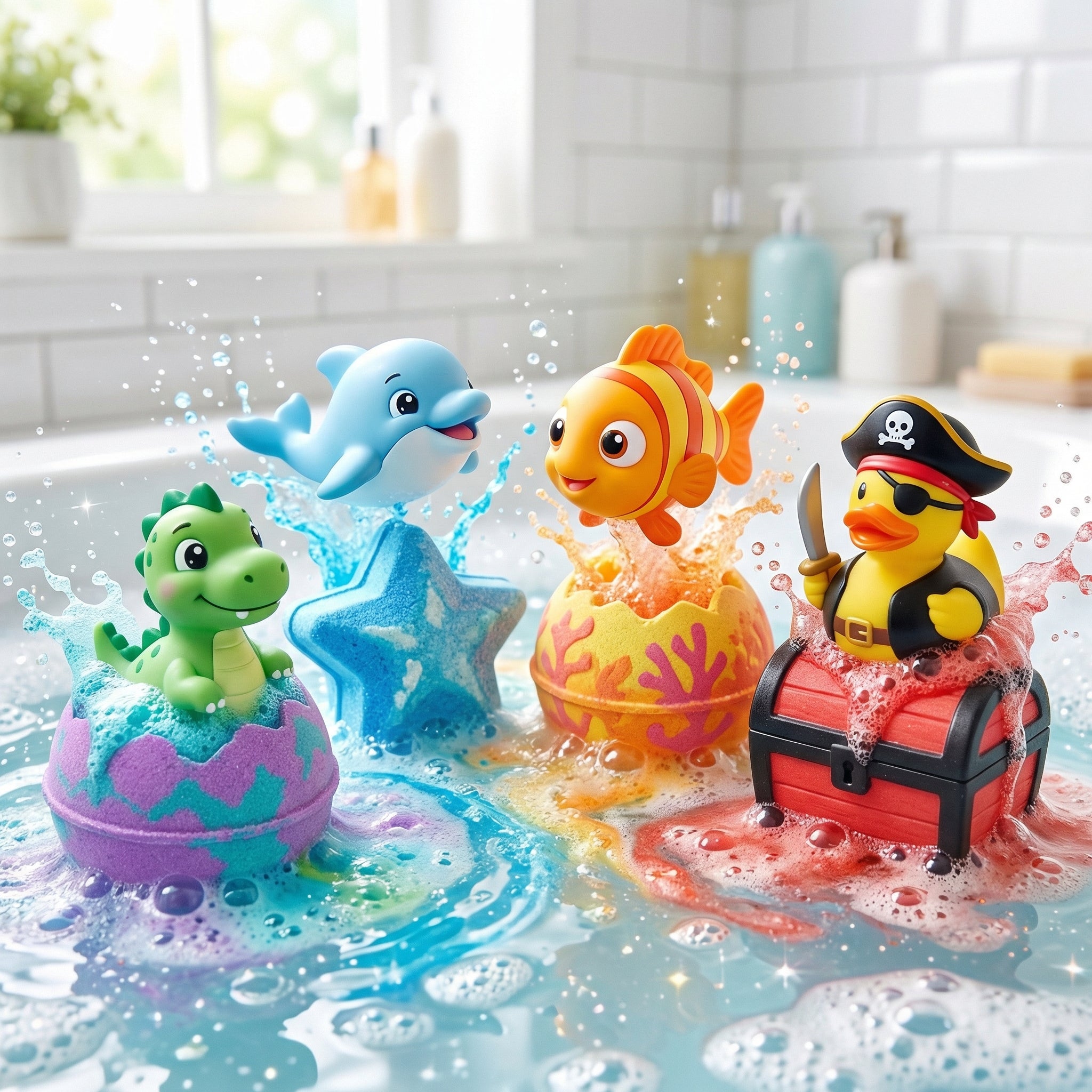 12 Boule de Bain Magique Surprise ISCAND 🎁