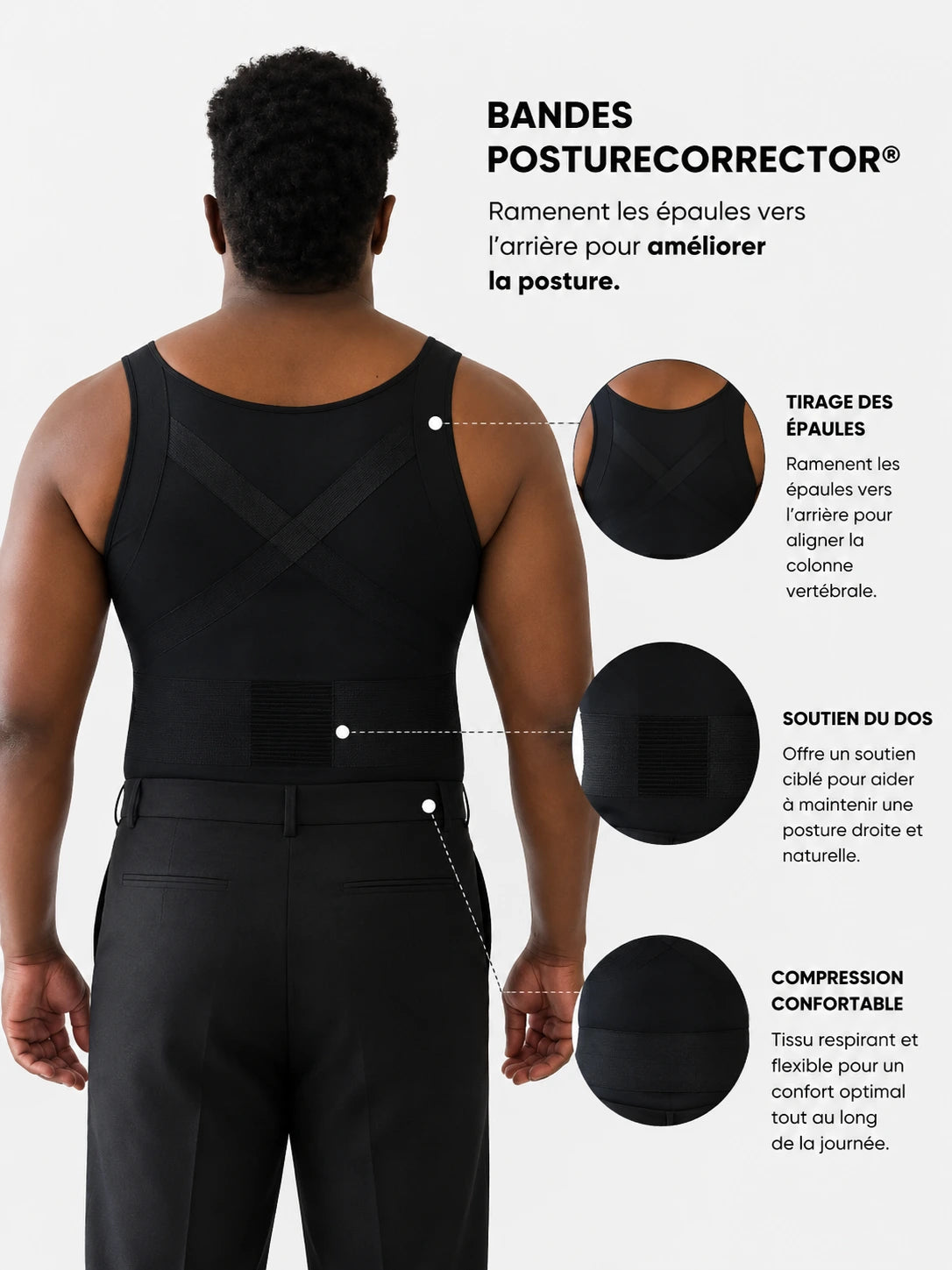 ISCAND™ Signature — Débardeur Gainant Premium Homme