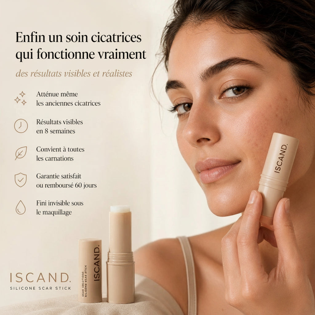 ISCAND™ — Soin clinique pour cicatrices d’acné: