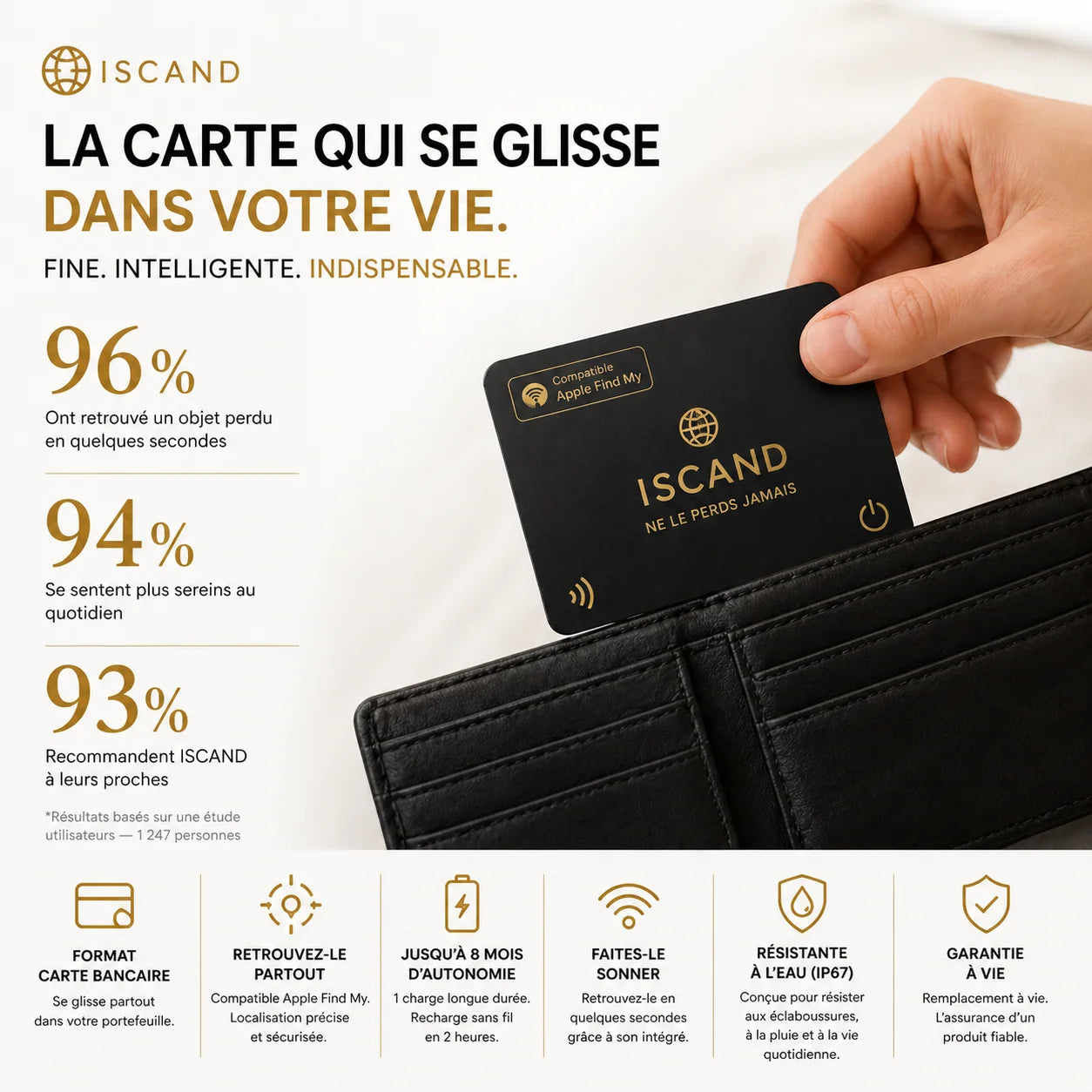 Fini de chercher. Iscand sait où est votre portefeuille.